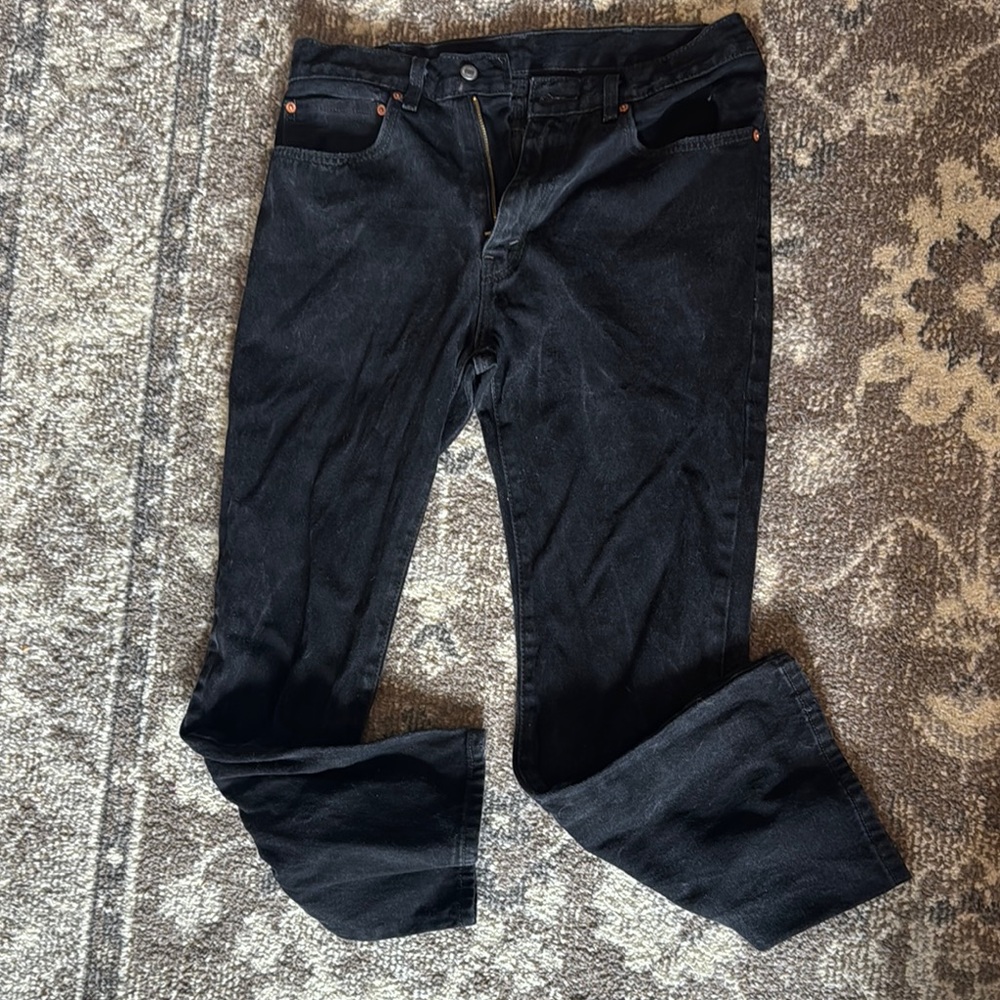 Men's Black Levi’s Jeans